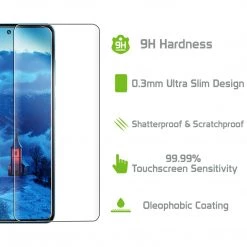 Cellet Wholesale New Arrivals SGSAMA72 - Samsung Galaxy A72 Full Coverage Screen Protector, Premium Ultra Thin Full Coverage Tempered Glass Screen Protector For Samsung Galaxy A72 By Cellet