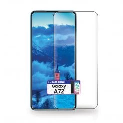 Cellet Wholesale New Arrivals SGSAMA72 - Samsung Galaxy A72 Full Coverage Screen Protector, Premium Ultra Thin Full Coverage Tempered Glass Screen Protector For Samsung Galaxy A72 By Cellet