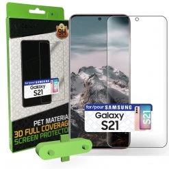 Cellet Wholesale STSAMS21 - Cellet Samsung Galaxy S21 TPU Screen Protector, Full Coverage Flexible Film Screen Protector Compatible To Samsung Galaxy S21 Full Catalog