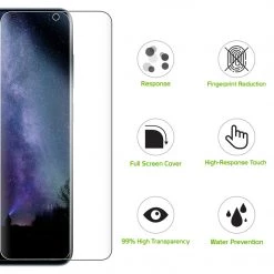 Cellet Wholesale Full Catalog STSAMS21P - Cellet Samsung Galaxy S21 Plus TPU Screen Protector, Full Coverage Flexible Film Screen Protector Compatible To Samsung Galaxy S21 Plus