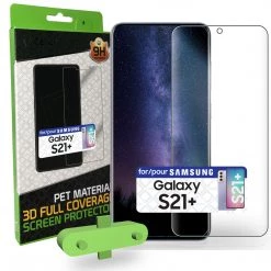 Cellet Wholesale Full Catalog STSAMS21P - Cellet Samsung Galaxy S21 Plus TPU Screen Protector, Full Coverage Flexible Film Screen Protector Compatible To Samsung Galaxy S21 Plus