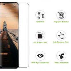 Cellet Wholesale STSAMS21U - Cellet Samsung Galaxy S21 Ultra TPU Screen Protector, Full Coverage Flexible Film Screen Protector Compatible To Samsung Galaxy S21 Ultra