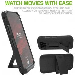 Cellet Wholesale HLKYODURAFU - Cellet DuraForce Ultra Phone Holster, Heavy-Duty Holster Phone Case With Built-in Kick-Stand And Spring Belt Clip For DuraForce Ultra 12 Cellet Wholesale HLKYODURAFU - Cellet DuraForce Ultra Phone Holster, Heavy-Duty Holster Phone Case With Built-in Kick-Stand And Spring Belt Clip For DuraForce Ultra