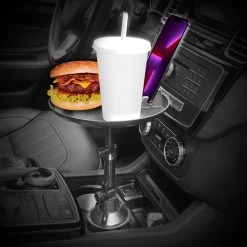 Cellet Wholesale New Arrivals PHSK119 - Cup Holder Tray For Car, Food Tray For Car Cup Holder With Phone Mount, 360 Degree Rotation And Non-Slip Matt For Cars, Boats, Golf Carts And More 14 Cellet Wholesale New Arrivals PHSK119 - Cup Holder Tray For Car, Food Tray For Car Cup Holder With Phone Mount, 360 Degree Rotation And Non-Slip Matt For Cars, Boats, Golf Carts And More