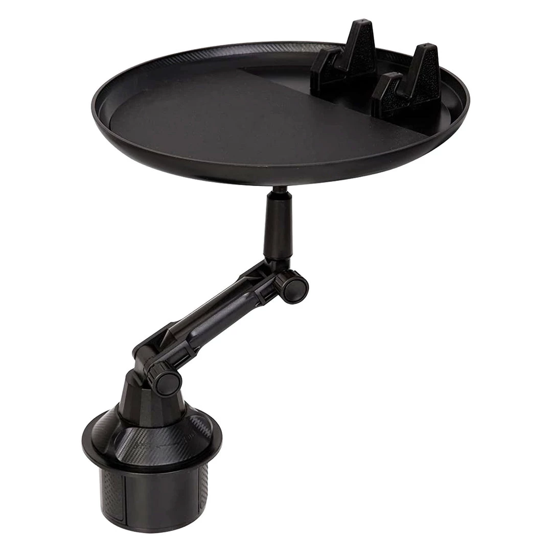 Cellet Wholesale New Arrivals PHSK119 - Cup Holder Tray For Car, Food Tray For Car Cup Holder With Phone Mount, 360 Degree Rotation And Non-Slip Matt For Cars, Boats, Golf Carts And More 2 Cellet Wholesale New Arrivals PHSK119 - Cup Holder Tray For Car, Food Tray For Car Cup Holder With Phone Mount, 360 Degree Rotation And Non-Slip Matt For Cars, Boats, Golf Carts And More