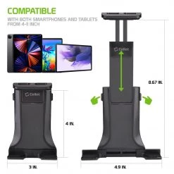 Cellet Wholesale New Arrivals PH160 - Cup Holder Mount W/ 2 Cradles, 1 For Smartphone, And 1 For Tablet 13 Cellet Wholesale New Arrivals PH160 - Cup Holder Mount W/ 2 Cradles, 1 For Smartphone, And 1 For Tablet