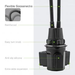 Cellet Wholesale New Arrivals PH160 - Cup Holder Mount W/ 2 Cradles, 1 For Smartphone, And 1 For Tablet 16 Cellet Wholesale New Arrivals PH160 - Cup Holder Mount W/ 2 Cradles, 1 For Smartphone, And 1 For Tablet