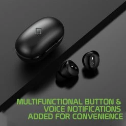 Cellet Wholesale EB400-Cellet Wireless Earbuds, Premium In-Ear Wireless Earbuds With Charging Case, Voice Notifications And Built-in Microphone And Type C USB Charging Cable Compatible To Wireless Enabled Devices - Black 11 Cellet Wholesale EB400-Cellet Wireless Earbuds, Premium In-Ear Wireless Earbuds With Charging Case, Voice Notifications And Built-in Microphone And Type C USB Charging Cable Compatible To Wireless Enabled Devices - Black