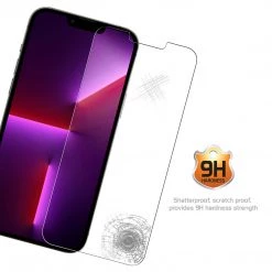 GoCellet Full Catalog SGIPH13PM - Tempered Glass Screen Protector, 9H Hardness - IPhone 13 Pro Max