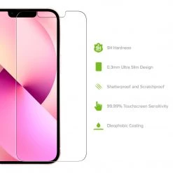 GoCellet SGIPH13MINI - Tempered Glass Screen Protector, 9H Hardness - IPhone 13 Mini Full Catalog