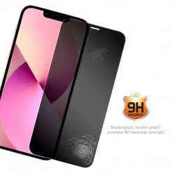 Cellet Wholesale SYIPH13P-iPhone 13/13 Pro, Privacy Tempered Glass Screen Protector For Apple IPhone 13/13 Pro (0.8mm) By Cellet