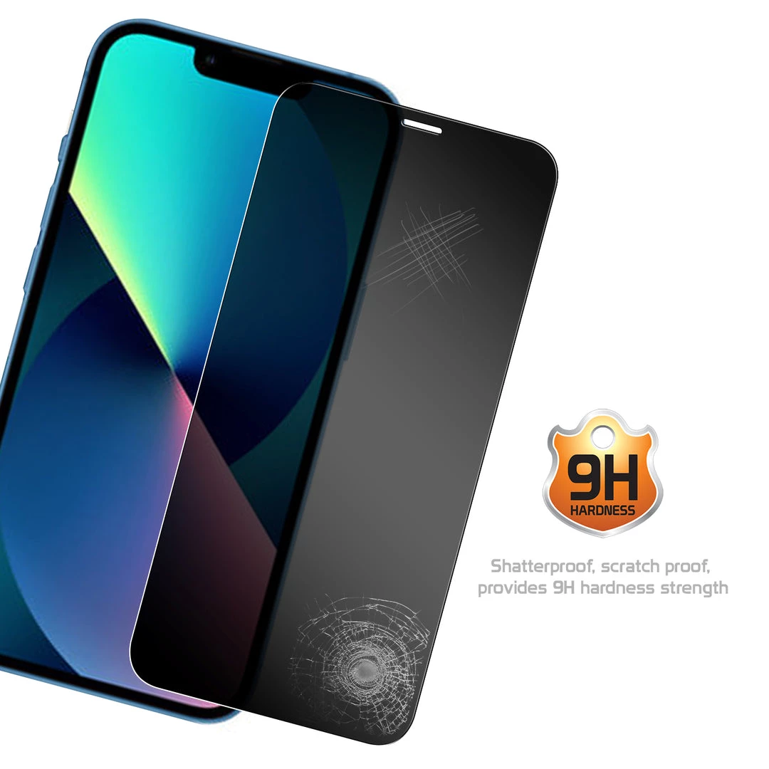 Cellet Wholesale SYIPH13MINI - IPhone 13 Mini, Privacy Tempered Glass Screen Protector For Apple IPhone 13 Mini (0.8mm) By Cellet Full Catalog 4 Cellet Wholesale SYIPH13MINI - IPhone 13 Mini, Privacy Tempered Glass Screen Protector For Apple IPhone 13 Mini (0.8mm) By Cellet Full Catalog