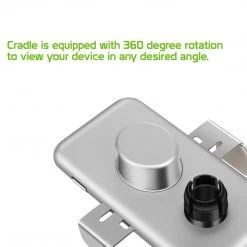 Cellet Wholesale QIV8SL-Wireless Charging Air Vent Mount, Fast Wireless Charging 15 Watt Phone Holder Mount With Auto Touch Release And Lock Cradle And 360 Degree Rotation Compatible To IPhone 13, 13 Pro, 13 Pro Max And 13 Mini And More - Silver New Arrivals