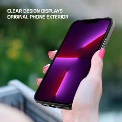 GoCellet Full Catalog CCIPH13PMCC - IPhone 13 Pro Max, Slim Transparent Shockproof And Scratch Resistant Case For Apple IPhone 13 Pro Max By Cellet – Clear