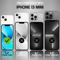 GoCellet CCIPH13MINICC - IPhone 13 Mini, Slim Transparent Shockproof And Scratch Resistant Case For Apple IPhone 13 Mini By Cellet – Clear Full Catalog