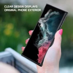 GoCellet CCSAMS22UCC - Samsung Galaxy S22 Ultra, Slim Transparent Shockproof And Scratch Resistant Case For Samsung Galaxy S22 Ultra By Cellet – Clear New Arrivals