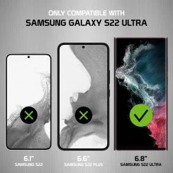 GoCellet CCSAMS22UCC - Samsung Galaxy S22 Ultra, Slim Transparent Shockproof And Scratch Resistant Case For Samsung Galaxy S22 Ultra By Cellet – Clear New Arrivals