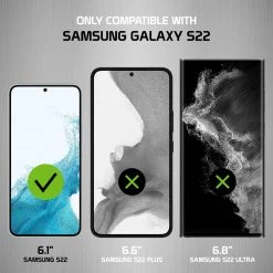 GoCellet CCSAMS22CC - Samsung Galaxy S22, Slim Transparent Shockproof And Scratch Resistant Case For Samsung Galaxy S22 By Cellet – Clear New Arrivals