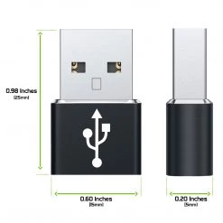 Cellet Wholesale DCDA4 - 4 Pack - USB C Female To USB Male Adapter, Type C To A Data Sync And Charger Cable Adapter Compatible To IPhone 12, MacBook Pro 2019, MacBook Air 2020, IPad Pro 2020, Samsung Galaxy S20, S20 Plus, S20 Ultra, Google Chromebook And More 12 Cellet Wholesale DCDA4 - 4 Pack - USB C Female To USB Male Adapter, Type C To A Data Sync And Charger Cable Adapter Compatible To IPhone 12, MacBook Pro 2019, MacBook Air 2020, IPad Pro 2020, Samsung Galaxy S20, S20 Plus, S20 Ultra, Google Chromebook And More