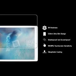 Full Catalog SGIPHPRO105 - IPad Pro 10.5-inch Tempered Glass Screen Protector (2017), Cellet 0.3mm Premium Tempered Glass Screen Protector For Apple IPad Pro 10.5in (9H Hardness)