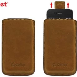 Cellet Full Catalog GIPH4BR - Apple IPhone 4 BROWN Signature Case