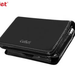 LWALP - Cellet Black Wallet Case For Apple IPhone With Cellet Removable Spring Clip & Swivel Clip Full Catalog