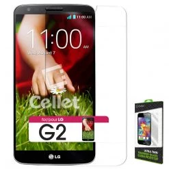 SGLGG2 - Cellet Premium Tempered Glass Screen Protector For LG G2 (0.3mm) Full Catalog