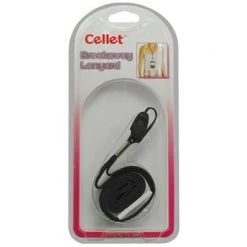 Cellet STBLACK3 - BREAKAWAY PC BLACK LANYARD