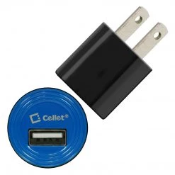 Cellet Wholesale Full Catalog TCUSBBL - Cellet USB-A 5 WATT Compact Home Charger (BULK) No Cable