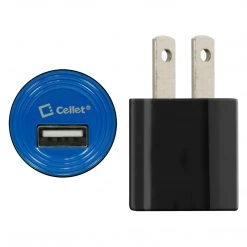 Cellet Wholesale Full Catalog TCUSBBL - Cellet USB-A 5 WATT Compact Home Charger (BULK) No Cable