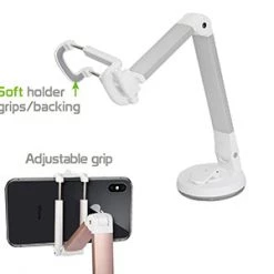 PH118EBK - Desktop Phone Mount With 360 Degree Rotation And Adjustable Folding Arms For Samsung Galaxy Note 9, S9/S9 Plus, S8/S8 Plus, Apple IPhone XS Max, XR, X, 8/8 Plus, Google Pixel 2XL, LG V30 And More – Black - By Cellet Full Catalog 19 PH118EBK - Desktop Phone Mount With 360 Degree Rotation And Adjustable Folding Arms For Samsung Galaxy Note 9, S9/S9 Plus, S8/S8 Plus, Apple IPhone XS Max, XR, X, 8/8 Plus, Google Pixel 2XL, LG V30 And More – Black - By Cellet Full Catalog