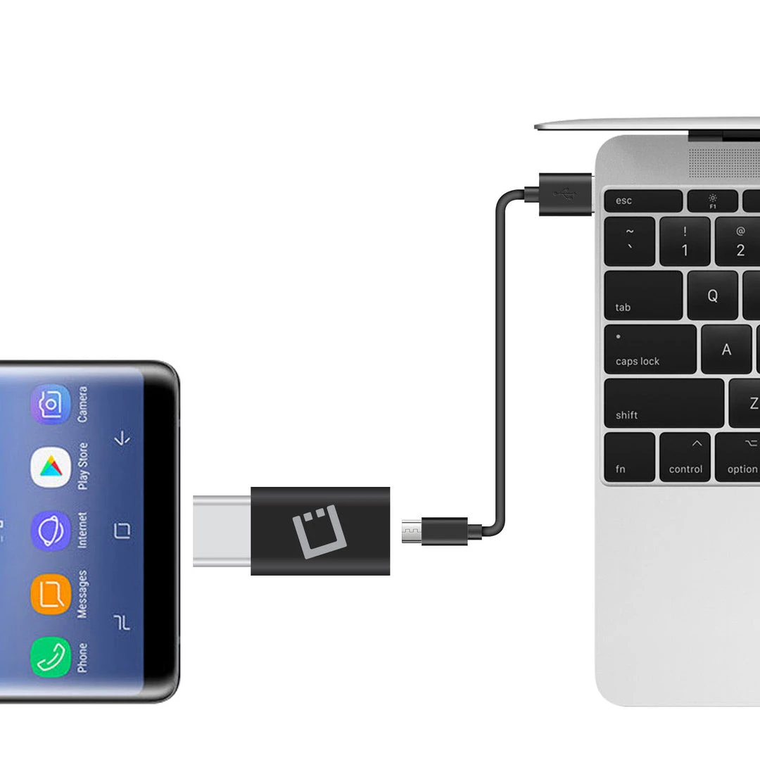 Full Catalog CNMICC4 - Micro USB To USB-C Adapter Converter Connector (4 Pack) – By Cellet 7 Full Catalog CNMICC4 - Micro USB To USB-C Adapter Converter Connector (4 Pack) – By Cellet