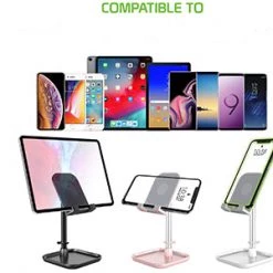 Cellet PH150PK - Adjustable Desktop Smartphone And Tablet Stand, Heavy Duty Adjustable Phone Stand With Mini Shelf, Non-Slip Rubberized Grips And Base Compatible To Smartphones, Tablets, IPads And Nintendo Switch – Pink Full Catalog 23 Cellet PH150PK - Adjustable Desktop Smartphone And Tablet Stand, Heavy Duty Adjustable Phone Stand With Mini Shelf, Non-Slip Rubberized Grips And Base Compatible To Smartphones, Tablets, IPads And Nintendo Switch – Pink Full Catalog