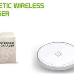 Cellet Wholesale MAGM10 - Magnetic Wireless Charger, 15 Watt Fast Charging Magnetic Wireless Charger Compatible To IPhone 13 Pro Max / 13 Pro / 13 / 13 Mini And Other QI Enabled Devices (USB-C AC Adapter Not Included) - White 20 Cellet Wholesale MAGM10 - Magnetic Wireless Charger, 15 Watt Fast Charging Magnetic Wireless Charger Compatible To IPhone 13 Pro Max / 13 Pro / 13 / 13 Mini And Other QI Enabled Devices (USB-C AC Adapter Not Included) - White