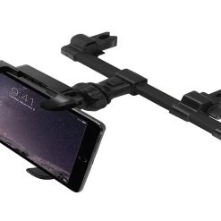 Cellet Wholesale PH360 - Headrest Tablet/Smartphone Holder, Universal Headrest Tablet/iPad And Phone Mount Holder With Extendable Telescopic Arm & 360 Degree Rotation For Apple IPad, IPad Pro, IPad Mini, IPhones & Other Smartphones & Tablets (fits Up To 10”) - Black New Arrivals