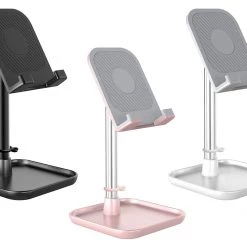 Cellet PH150SL - Adjustable Desktop Smartphone And Tablet Stand, Heavy Duty Adjustable Phone Stand With Mini Shelf, Non-Slip Rubberized Grips And Base Compatible To Smartphones, Tablets, IPads And Nintendo Switch – Silver 19 Cellet PH150SL - Adjustable Desktop Smartphone And Tablet Stand, Heavy Duty Adjustable Phone Stand With Mini Shelf, Non-Slip Rubberized Grips And Base Compatible To Smartphones, Tablets, IPads And Nintendo Switch – Silver