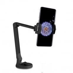 PH118EBK - Desktop Phone Mount With 360 Degree Rotation And Adjustable Folding Arms For Samsung Galaxy Note 9, S9/S9 Plus, S8/S8 Plus, Apple IPhone XS Max, XR, X, 8/8 Plus, Google Pixel 2XL, LG V30 And More – Black - By Cellet Full Catalog 22 PH118EBK - Desktop Phone Mount With 360 Degree Rotation And Adjustable Folding Arms For Samsung Galaxy Note 9, S9/S9 Plus, S8/S8 Plus, Apple IPhone XS Max, XR, X, 8/8 Plus, Google Pixel 2XL, LG V30 And More – Black - By Cellet Full Catalog